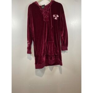 Disney Her Universe Hocus Pocus Velvet‎ Dress Lace Up Hoodie Womens Medium